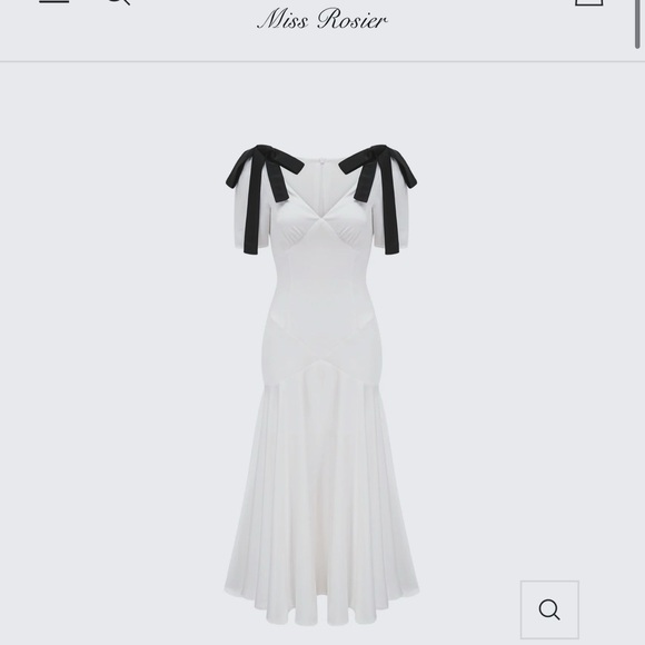 Miss Rosier cyrielle ribbon dress - Picture 6 of 16